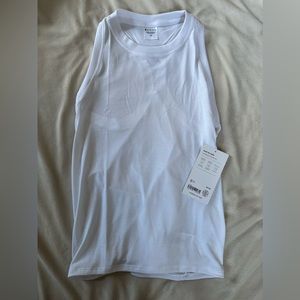 Athleta white Ease In Tank.